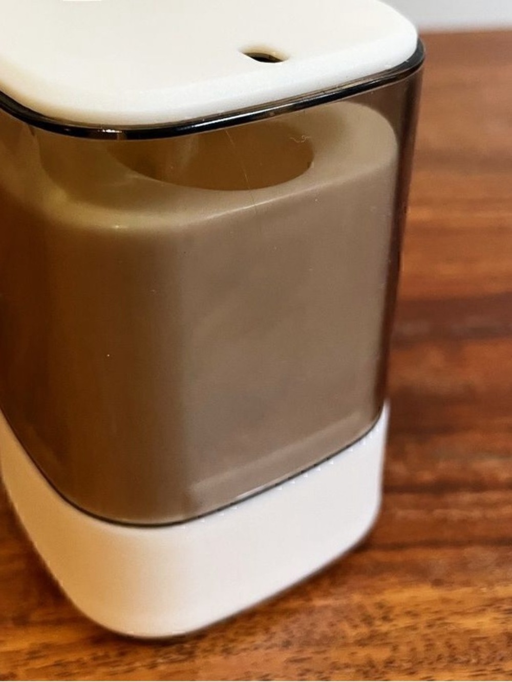 Modern White and Brown Decorative Home Accent